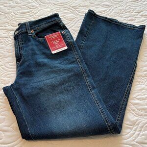 Levi Strauss Signature Vintage Inspired Mid Rise Relaxed Boot Ladies Jeans NWT